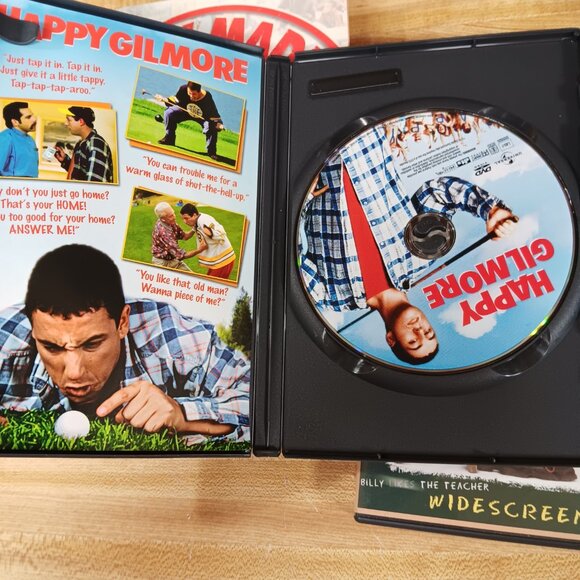 Billy Madison/Happy Gilmore DVD Collection Widescreen Adam Sandler VTG Cult Com - Picture 7 of 8
